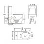 Унитаз напольный Qtap Grand Ultra Quiet безободковый с сиденьем Soft-close WHITE QT26228301W