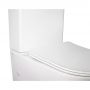 Унитаз-компакт Qtap Stork/Swan безободковый с сиденьем Soft-close QT15222178W