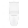 Унитаз напольный Qtap Grand Ultra Quiet безободковый с сиденьем Soft-close WHITE QT26228301W