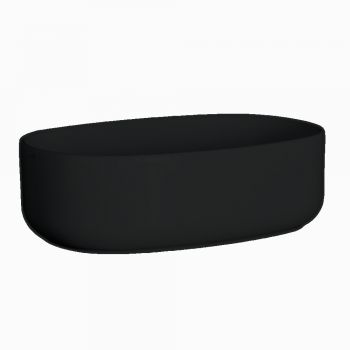 Умивальник на стільницю Nic Design Semplice 55х40х15 см, Antracite матовий (001376013)