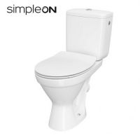 Компакт Cersanit Cersania Ii 699 Simpleon 010 3/6 С Дюропластовым Сидением Slim С Плавным Закрыванием И Функцией Простого Снятия