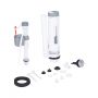 Унитаз напольный Qtap Grand Ultra Quiet безободковый с сиденьем Soft-close WHITE QT26228301W
