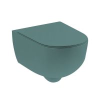 Унітаз підвісний Nic Design Pin, з кришкою Soft-Close, Aloe matt (003709063_005712063)