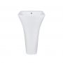 Раковина напольная моноблок Qtap Crow 450x435x835 White QT0511G315WN