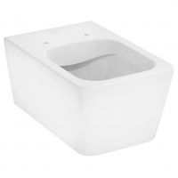 Унитаз подвесной с крышкой Hansgrohe EluPura Q 540 безободковый, белый (60194450_60150450)