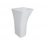 Раковина напольная моноблок Qtap Crow 450x435x835 White QT0511G315WN