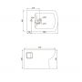 Devit Comfort 2120123 Биде напольное