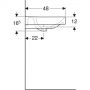 Раковина Geberit Smyle 500.226.01.1 (120 см.)