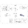 Раковина Miraggio Fontana L 1044x450