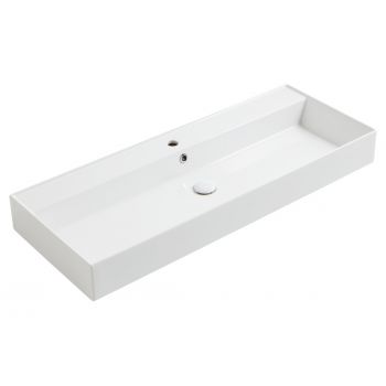 Раковина Simas Agile 121 см. Glossy white AG121