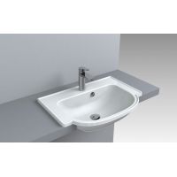 Умивальник Fancy Marble Alva 600 мм. білий