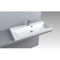 Умывальник Fancy Marble Signe 1000 мм. белый