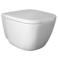 Унитаз подвесной Rak Ceramics One EL13AWHA+ONSC0004 с крышкой Duroplast, Soft Close, Rimless