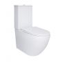 Унитаз напольный Qtap Jay Ultra Quiet с сидением Soft-close 640x360x835 мм QT07222175TW White