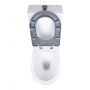 Унитаз напольный Qtap Freedom инклюзивный Rimless безободковый с сиденьем Soft-Close WHITE QT22226098W