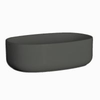Умивальник на стільницю Nic Design Semplice 55х40х15 см, Argilla матовий (001376052)