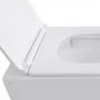 Унитаз подвесной Qtap Gemini безободковый с сиденьем Soft-close QT2533076EUQW