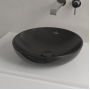 Умывальник на столешницу Villeroy & Boch Loop & Friends d42, CeramicPlus, черный матовый (4A4601S5)