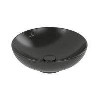 Умивальник на стільницю Villeroy & Boch Loop & Friends d42, CeramicPlus, чорний матовий (4A4601S5)