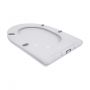 Унитаз напольный Qtap Jay Ultra Quiet с сидением Soft-close 640x360x835 мм QT07222175TW White