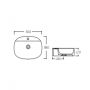 Раковина-чаша Qtap Scorpio 500х385х120 Matt black QT146533MB
