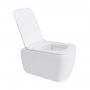 Унитаз подвесной Qtap Gemini безободковый с сиденьем Soft-close QT2533076EUQW