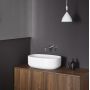 Умивальник на стільницю Nic Design Semplice 55х40х15 см, Argilla матовий (001376052)