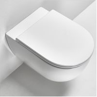 Simas Trevi TR18/F85 /TR004 Унітаз підвісний + кришка, білий матовий