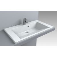 Умывальник Fancy Marble Peggy 850 мм. белый