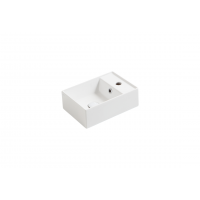 Умывальник Simas Agile AG40WM Matte white 40 см.