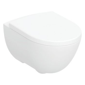 Унитаз подвесной Geberit Modo 502.939.00.1 с крышкой Duroplast, SoftClose, Quickfix