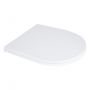 Унитаз напольный Qtap Dove Rimless безободковый с сиденьем Soft-close WHITE QT06228380BW