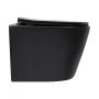 Унитаз подвесной Qtap Scorpio Ultra Quiet с сиденьем с сиденьем Soft-Close MATT BLACK QT14332380AMB