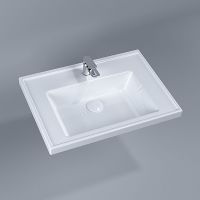 Умивальник накладний Quarter Bath New Line 65х45, білий (70LN21065)