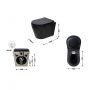 Унитаз подвесной Qtap Scorpio Ultra Quiet с сиденьем с сиденьем Soft-Close MATT BLACK QT14332380AMB