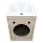 Биде подвесное Qtap Scorpio 500x360x315 White QT14551380GW