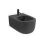 Биде подвесное Nic Design Ovvio 37,4х53х28,5 см, Antracite матовый (004434013)