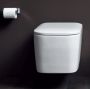 Унитаз подвесной Nic Design Semplice с крышкой, антрацит (003699013/005706013)