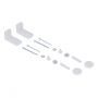 Унитаз напольный Qtap Dove Rimless безободковый с сиденьем Soft-close WHITE QT06228380BW