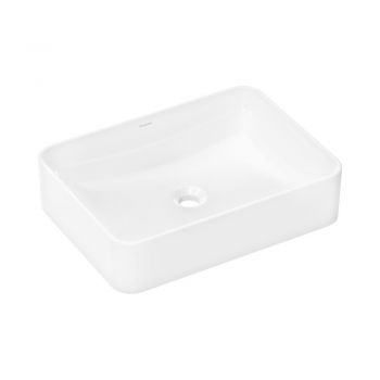 Умывальник Hansgrohe Xuniva Q SmartClean 550x400 мм накладной без перелива, White (61075450)