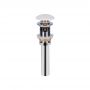Комплект Qtap Nando LT: Раковина подвесная прямоугольная 500х420х120 мм White + Донный клапан PU02O