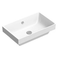 Умывальник на столешницу Catalano Zero 37x60 см, белый глянцевый (16037VE00) /новый артикул 0124600001/