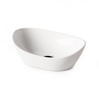 Умивальник на стільницю PAA Amore, камінь литий, 60х37, Glossy Alpine White (IAMO_00)