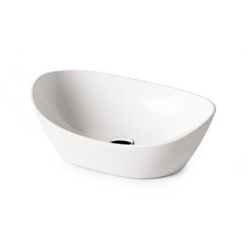 Умивальник на стільницю PAA Amore, камінь литий, 60х37, Glossy Alpine White (IAMO_00)