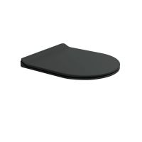 Кришка для унітазу Flaminia Link Slim soft-closing, швидкознімні петлі, carbone matt (LKCW09)