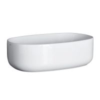Умивальник на стільницю Nic Design Semplice 60х40х15 см, білий матовий (001377003)