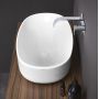 Умивальник на стільницю Nic Design Semplice 60х40х15 см, білий матовий (001377003)