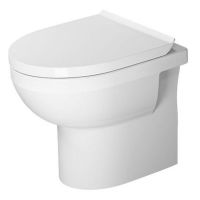 Унитаз напольный с крышкой Duravit DuraStyle Basic Rimless, белый (41840900A1)