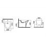 Idevit Rena 2906-0105-08 Биде напольное