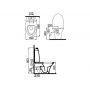 Idevit Rena SETK2904-0205-081-1-6200 Унитаз компакт